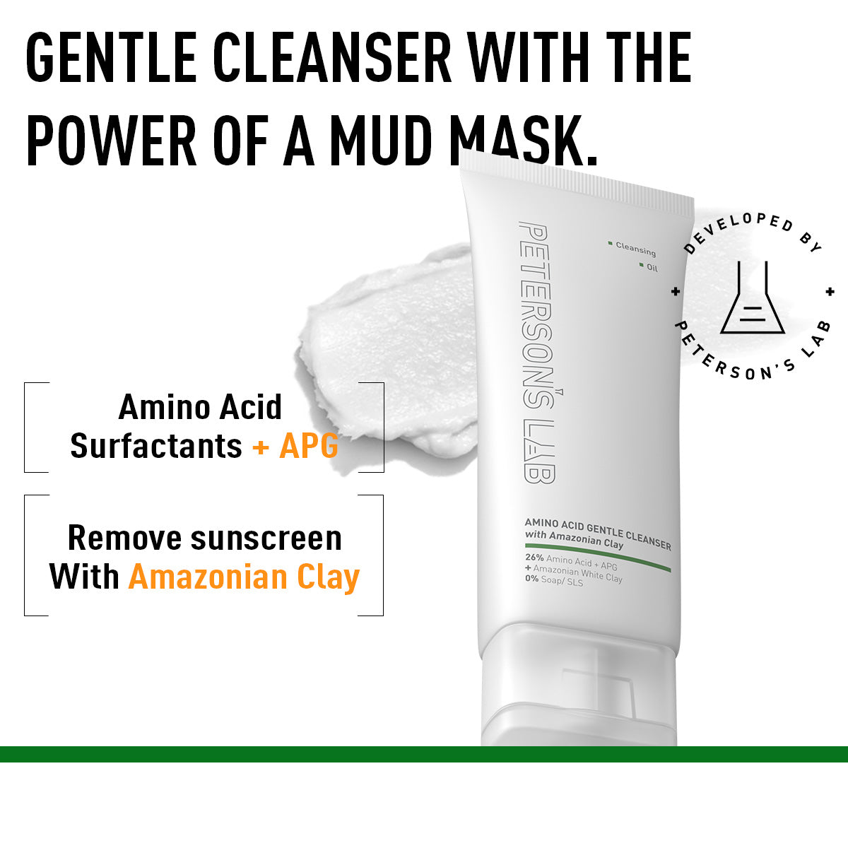 AMINO ACID GENTLE CLEANSER with Amazonian Clay
