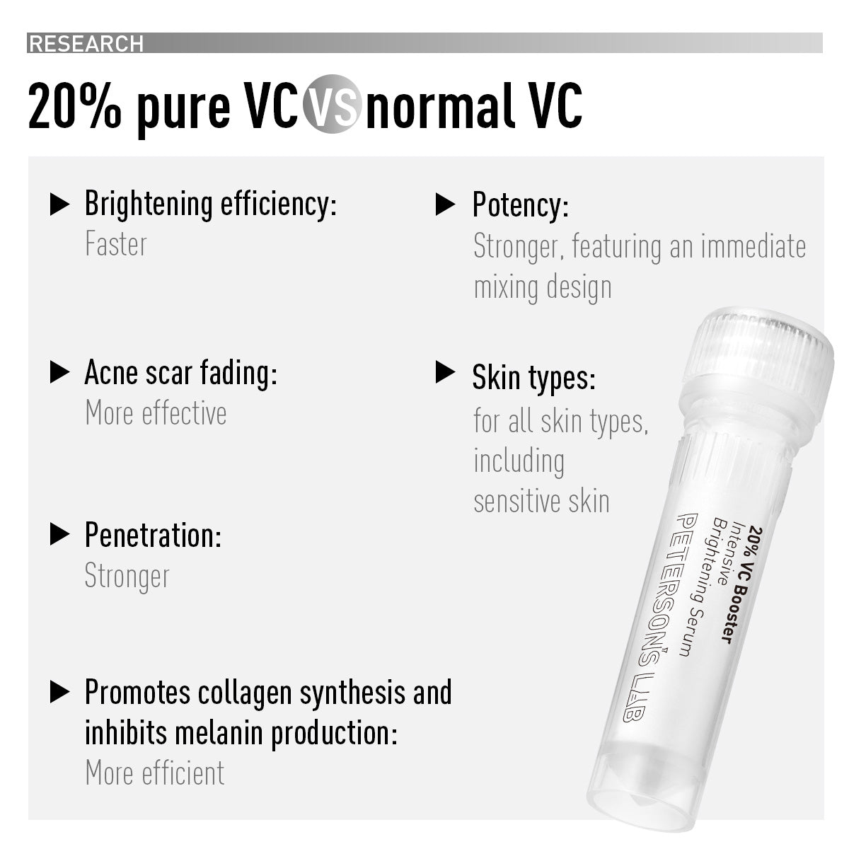W・VC Booster Essence [Beauty Serum Vitamin C Pore Texture